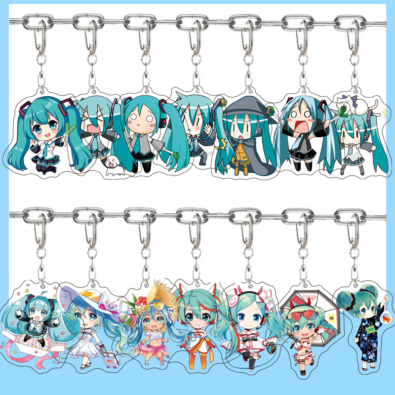 Resin Art Anime - Hatsune Miku Anime Acrylic Cute Figure