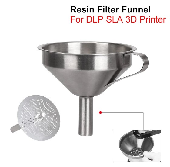 3D Printer Resin Filter Funnel - Resin Art Machine review and price