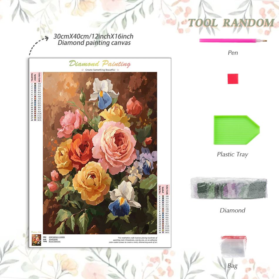 CHENISTORY Flower 5d Diamond P - Resin Art Ideas review and price