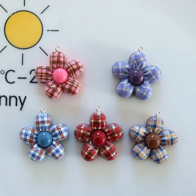 10Pcs Sweet Flower Planar Resi - Resin Art Accessories review and price