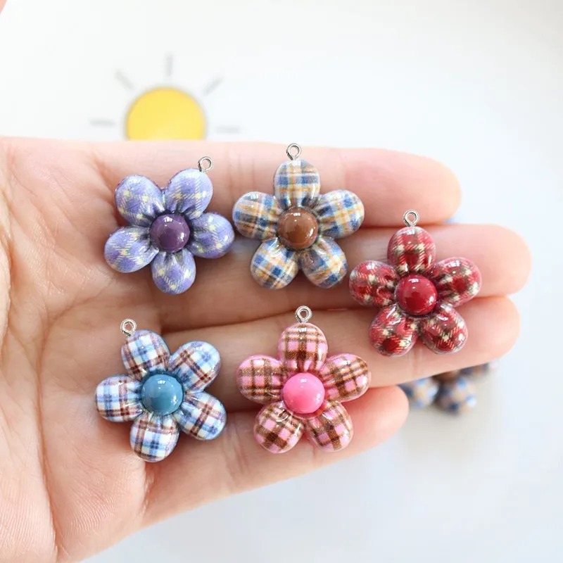 10Pcs Sweet Flower Planar Resi - Resin Art Accessories review and price