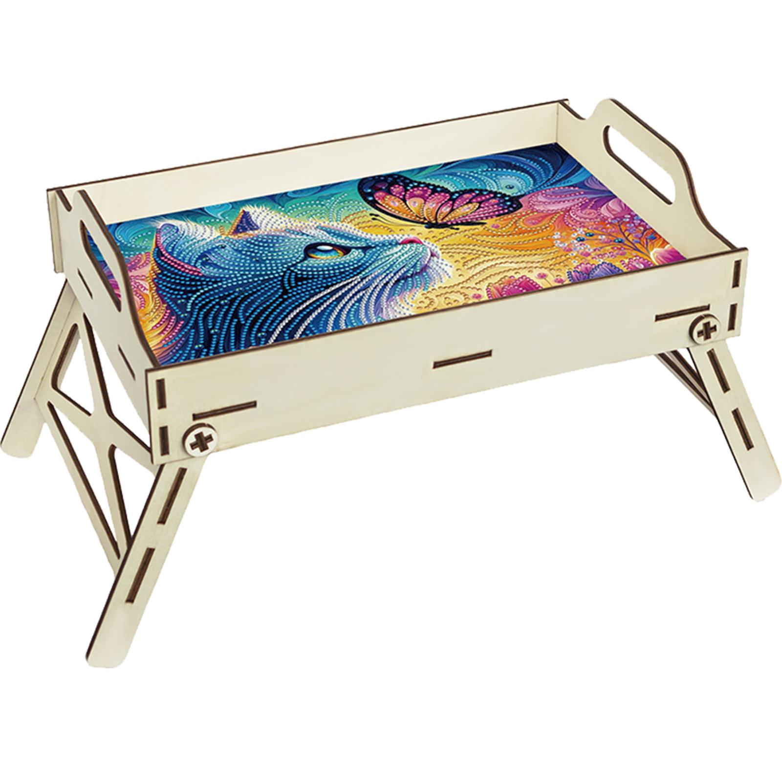 5D DIY Diamond Painting Servin - Resin Art Wooden Tray review and price