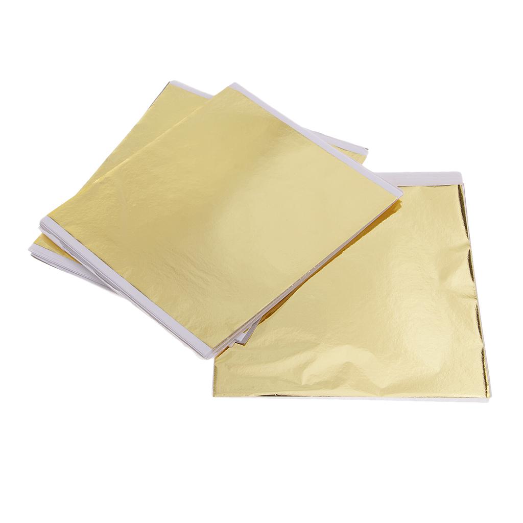 100x 14cm Gold Leaf Sheets Gil - Gold Leaf Foil review and price