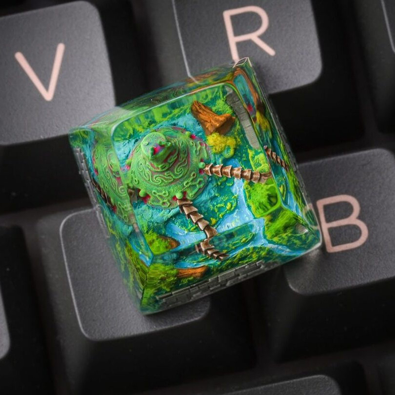 Organism Resin Keycap Creactiv - Resin Art Anime review and price