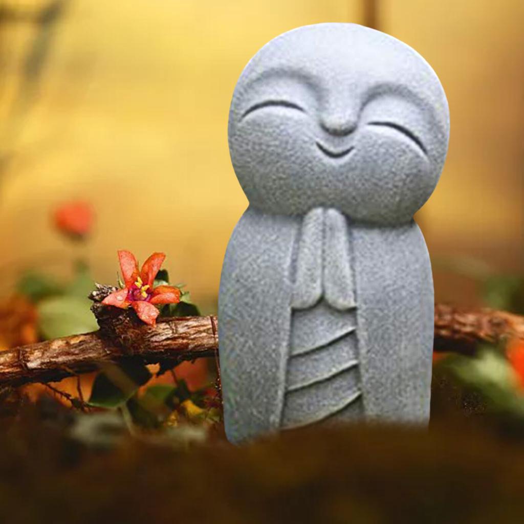 Jizo Monks Praying Statue Resi - Resin Art Baby Memories review and price