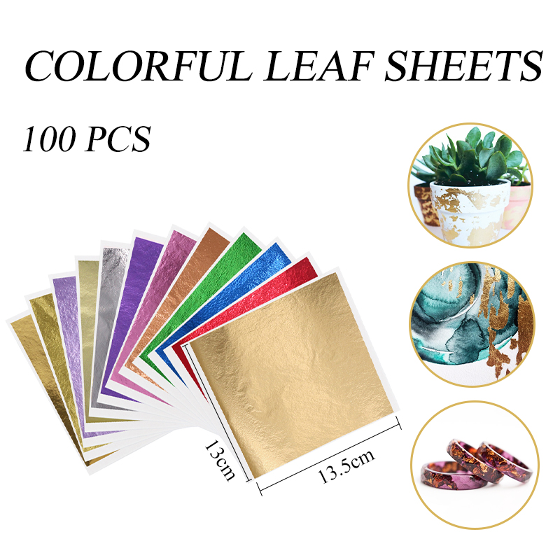 13x13.5cm Black Foil Paper Gol - Gold Leaf Foil review and price