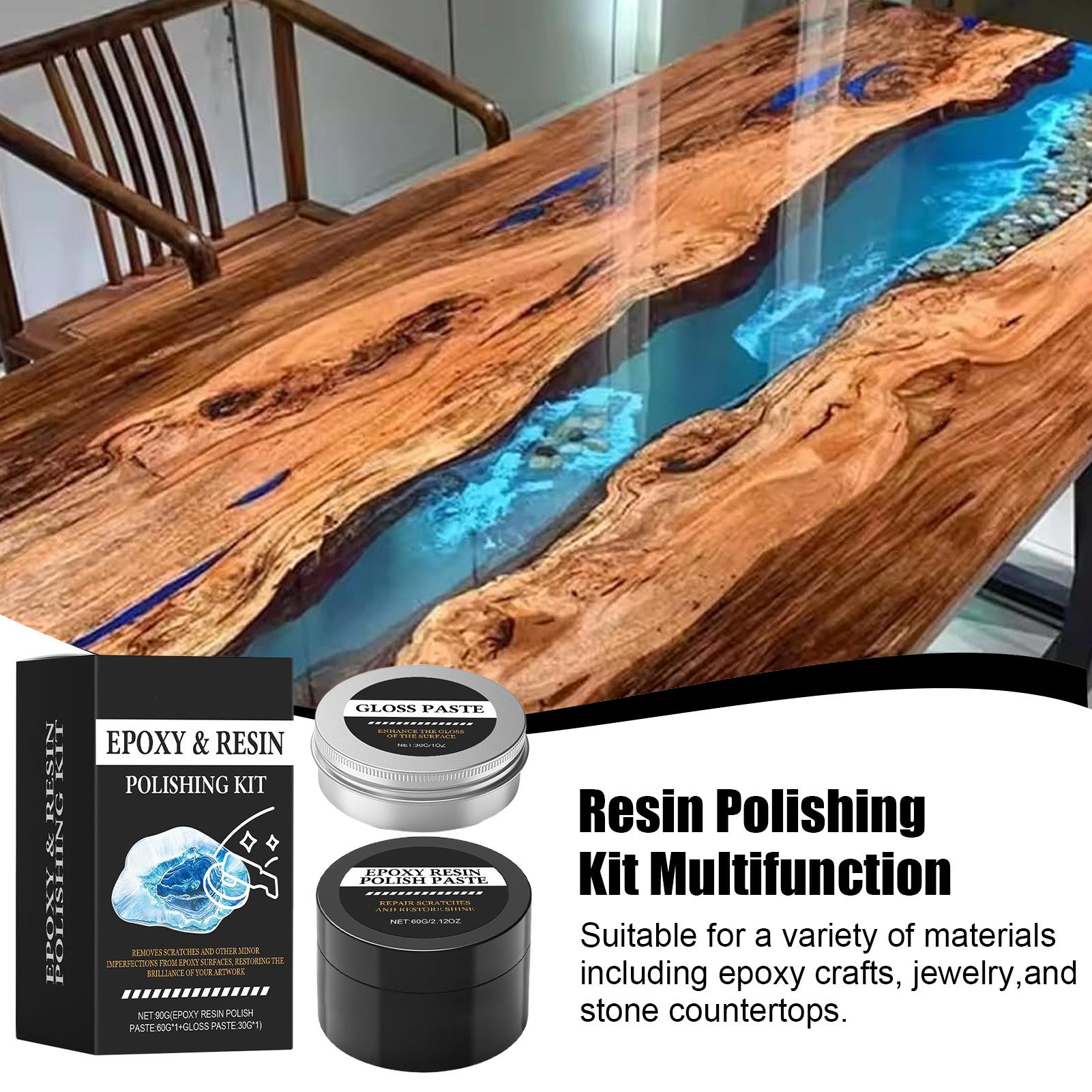 Epoxy Resin Polishing Kit - Cr - Resin Art For Beginners review and price