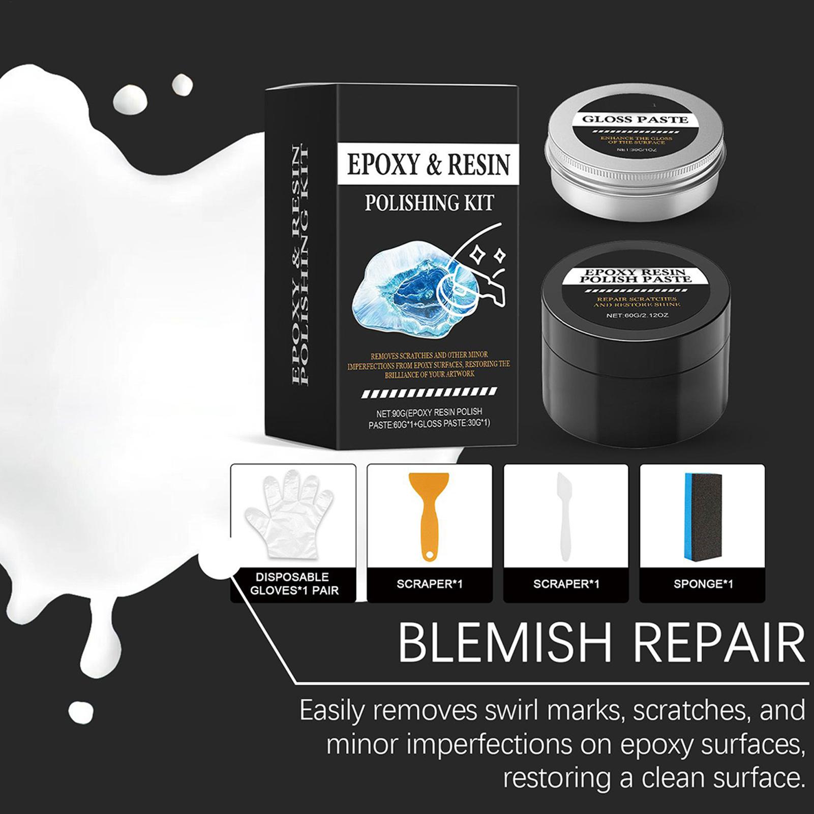 Epoxy Resin Polishing Kit - Cr - Resin Art For Beginners review and price