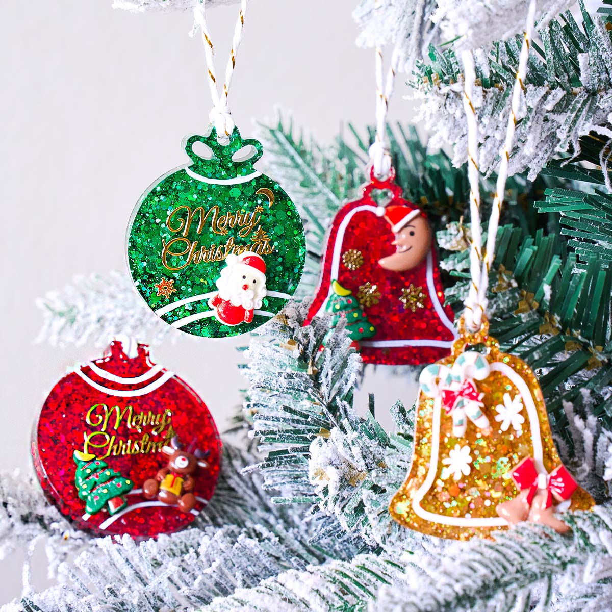 Xmas Tag Pendant Silicone Mold - Resin Art Products review and price