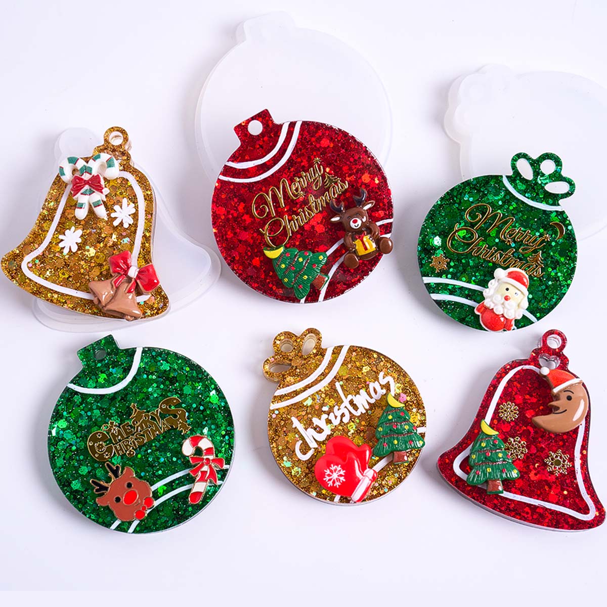 Xmas Tag Pendant Silicone Mold - Resin Art Products review and price