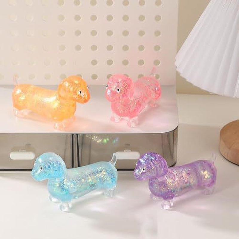 Glitter Dachshund Soft Stretch - Resin Art And Deco review and price