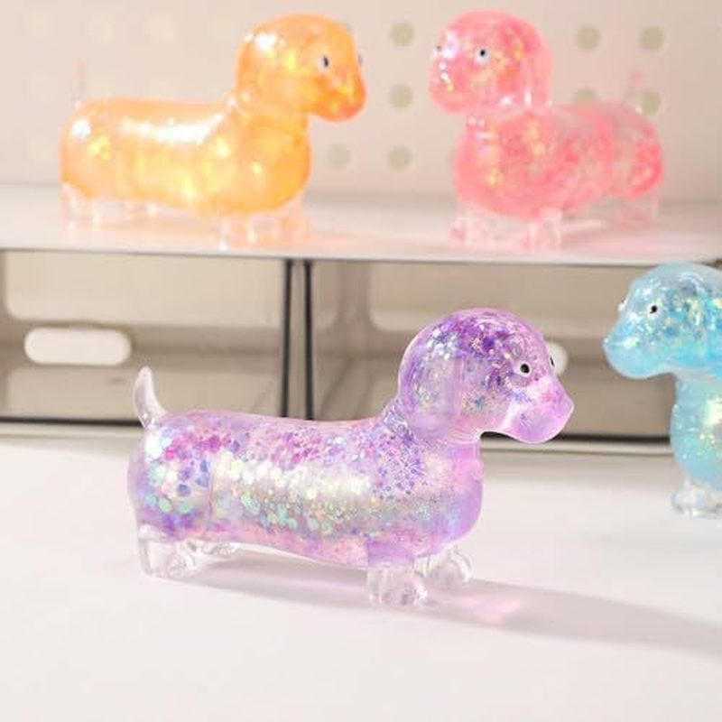 Glitter Dachshund Soft Stretch - Resin Art And Deco review and price