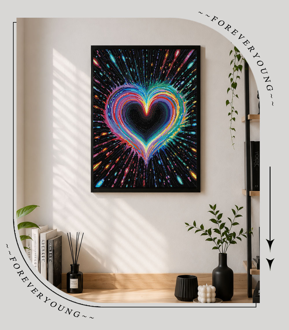 ForeverYoung 43.7×58.3cm Heart - Resin Art For Beginners review and price