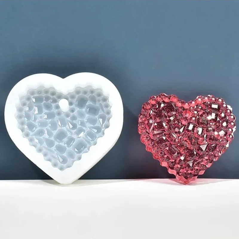 Heart-Shaped Crystal Epoxy Res - Resin Art Heart review and price