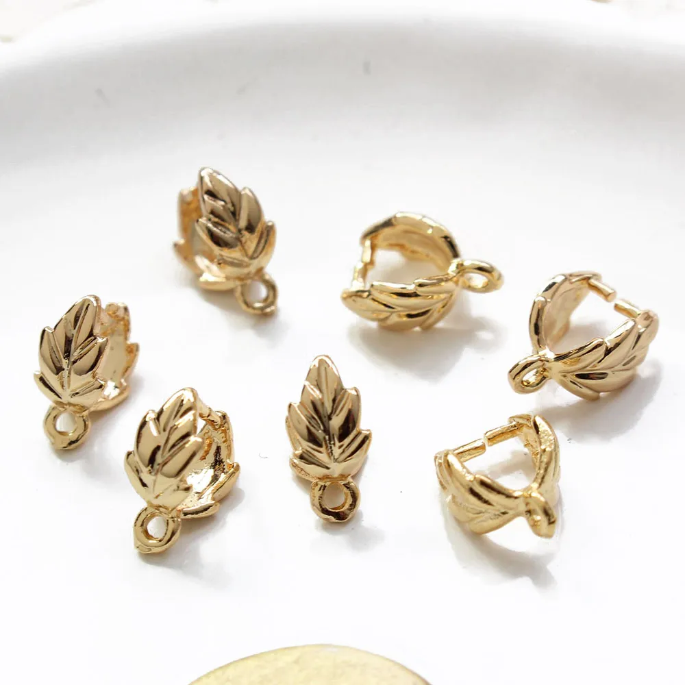 10PCS 18 K gold plated leaf sh - Gold Leaf Foil review and price