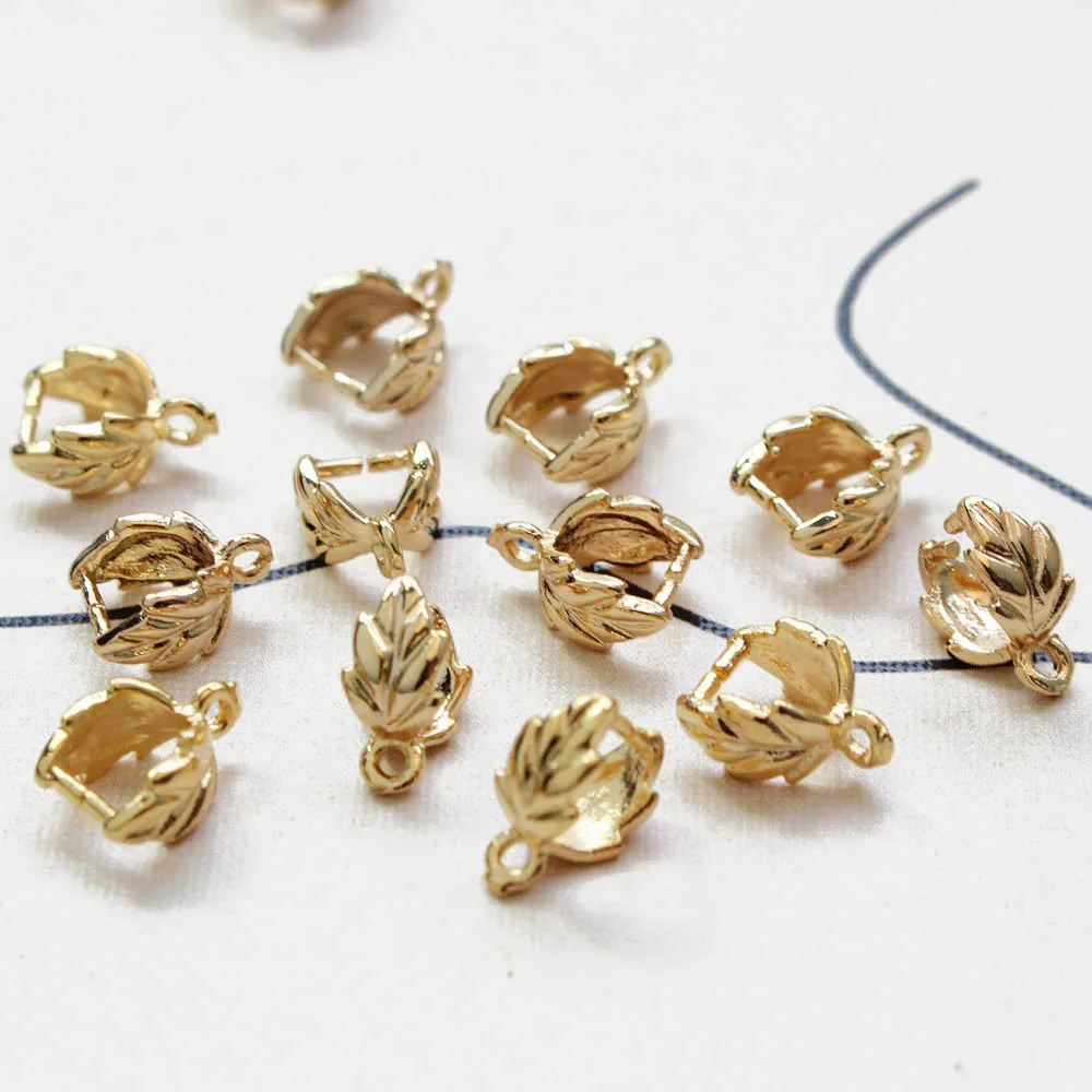 10PCS 18 K gold plated leaf sh - Gold Leaf Foil review and price