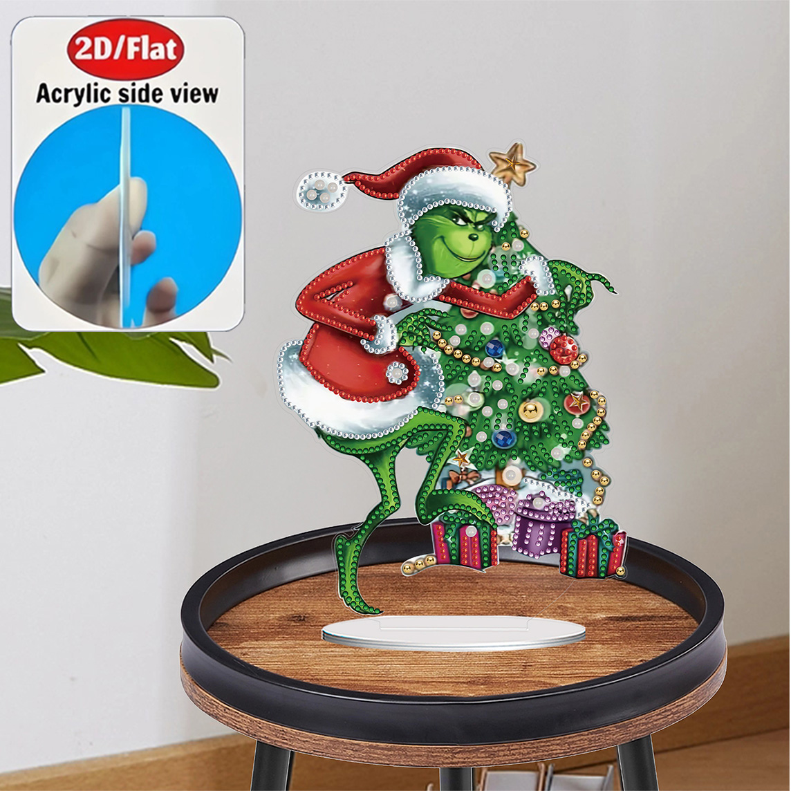 2D / Flat 1pc Fun Christmas Gr - Resin Art Glitter review and price