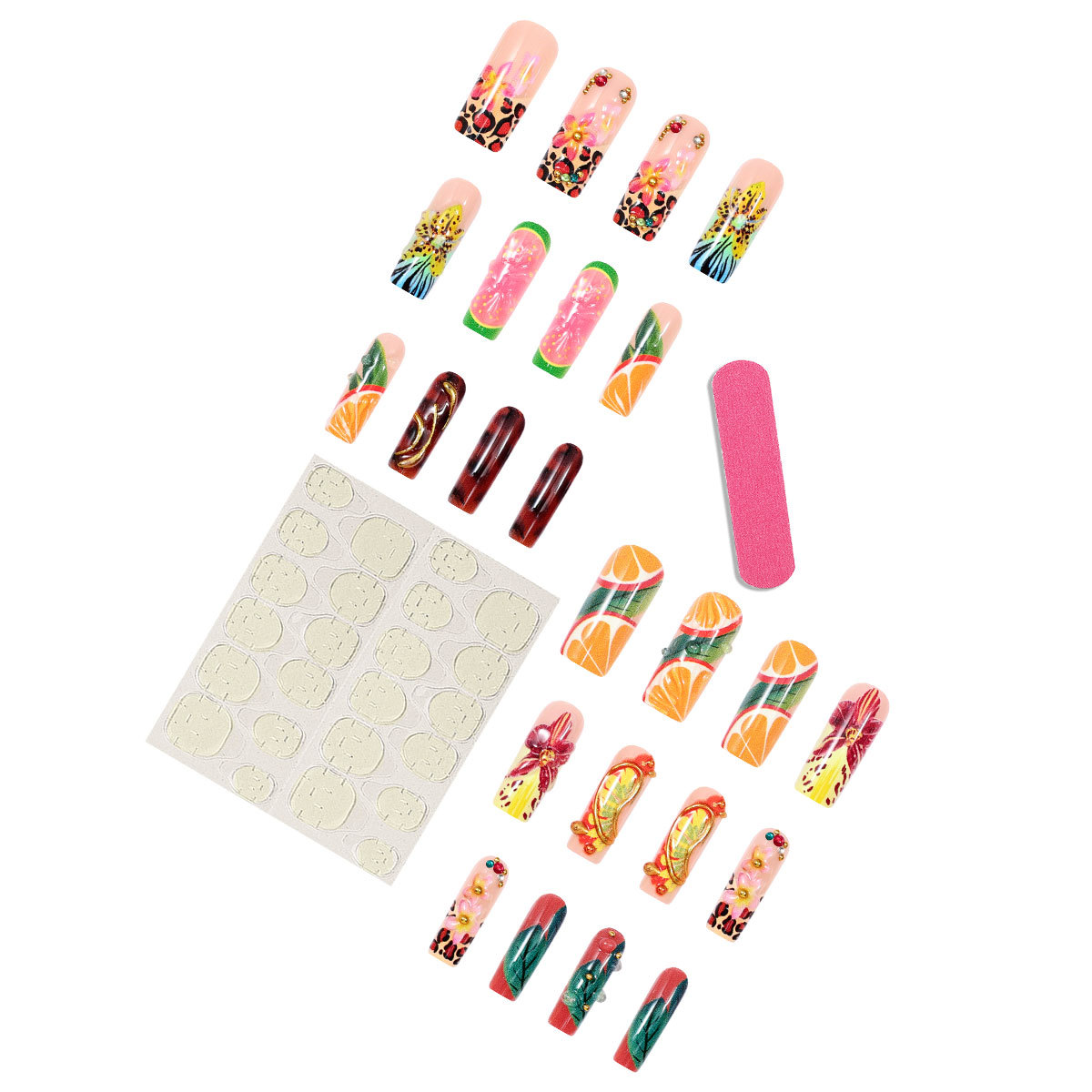 24Pcs Machine Made Press On Na - Resin Art Machine review and price