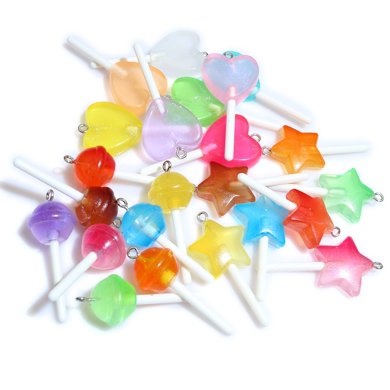 10pcs Resin Pendants Shiny Rou - Resin Art Glitter review and price