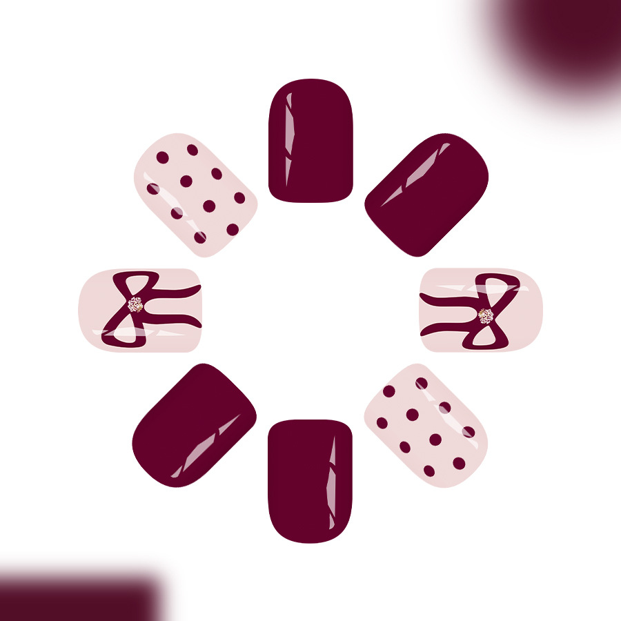 Short Square Press On Nails Gl - Resin Art Glitter review and price