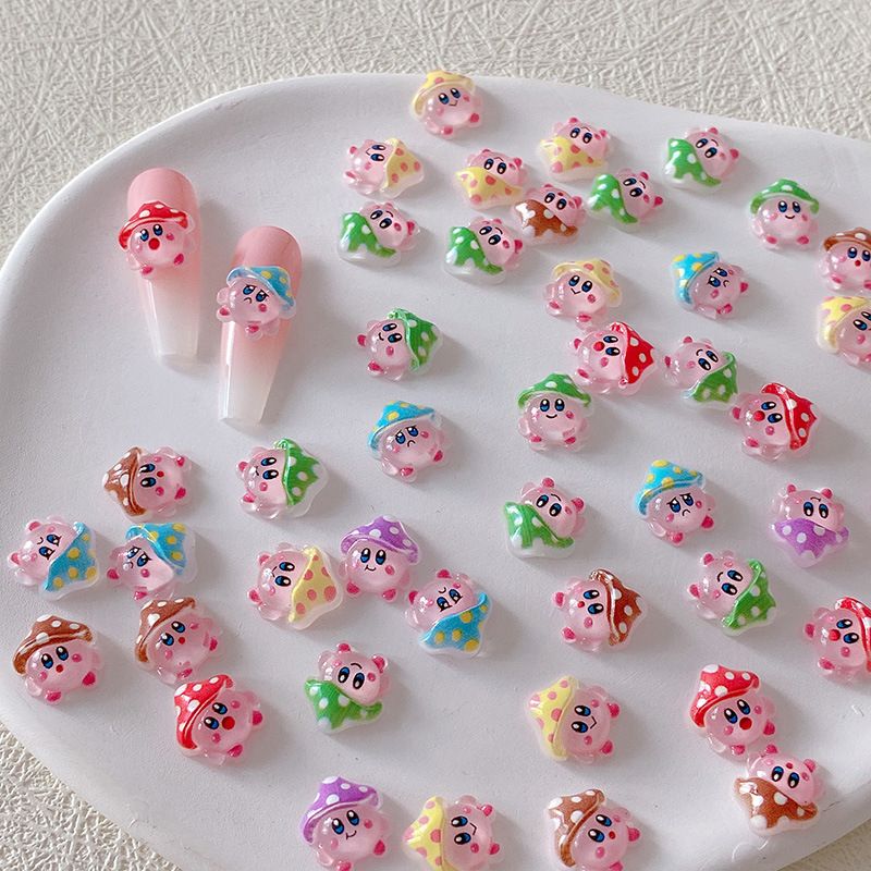 2/10/20pcs Kirby Nail Charms 3 - Resin Art Accessories review and price
