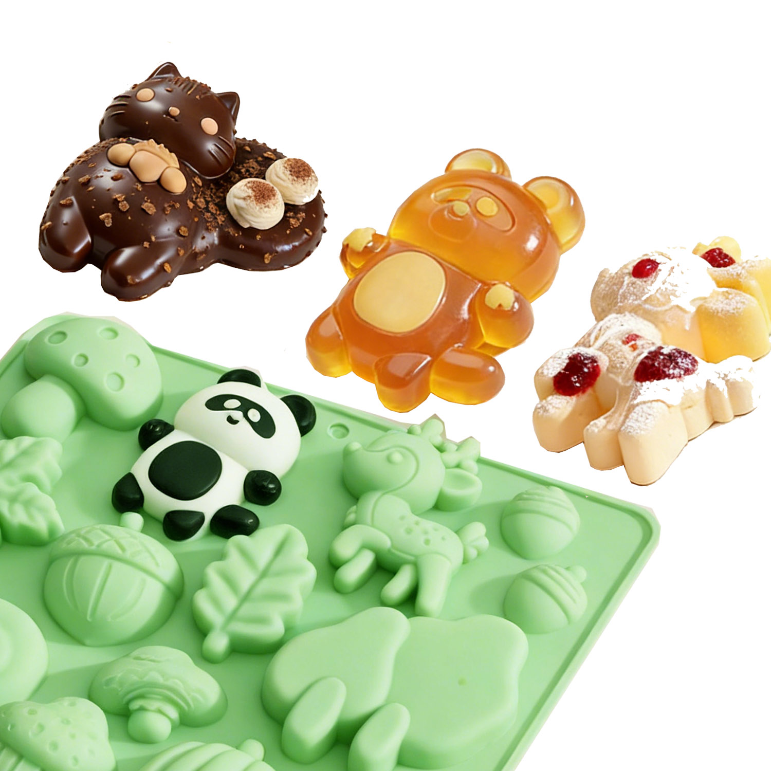 1 Silicone Cake Mold in the Sh - Resin Art Products review and price