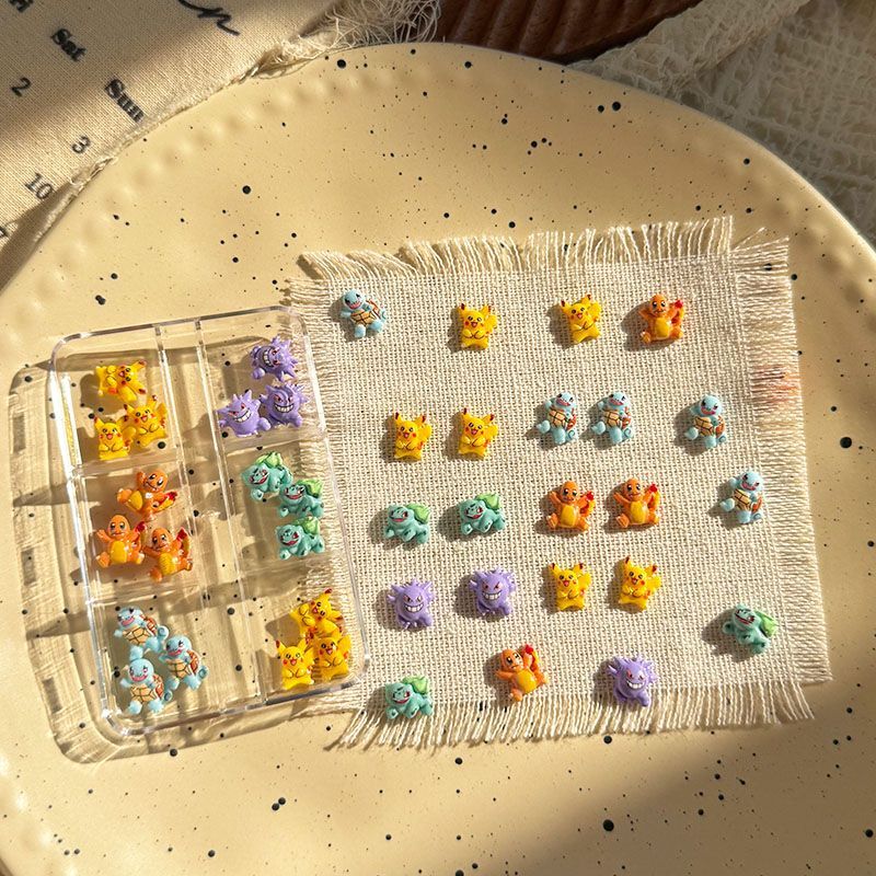 Pokemon nail art accessories,  - Resin Art Accessories review and price