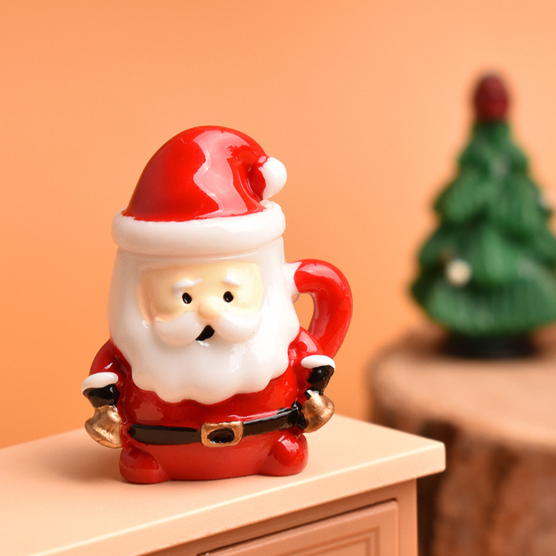 Mini Santa Teacup Ornament - R - Resin Art Products review and price