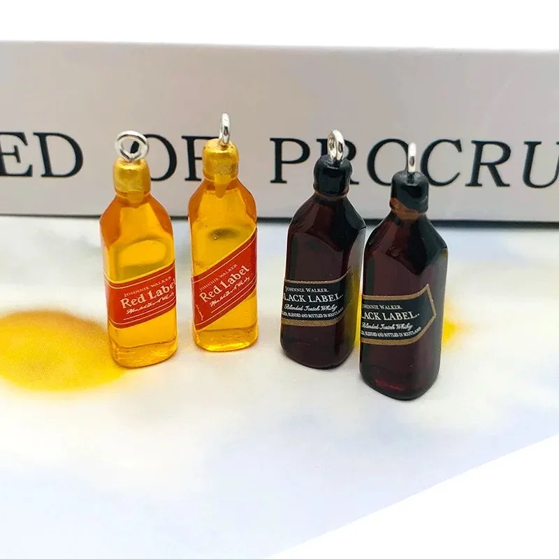 10Pcs Tiny Wine Bar Bottle Res - Resin Art Accessories review and price