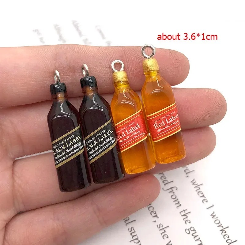 10Pcs Tiny Wine Bar Bottle Res - Resin Art Accessories review and price