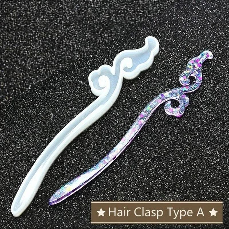 New Transparent Hairpin Silico - Resin Art And Deco review and price