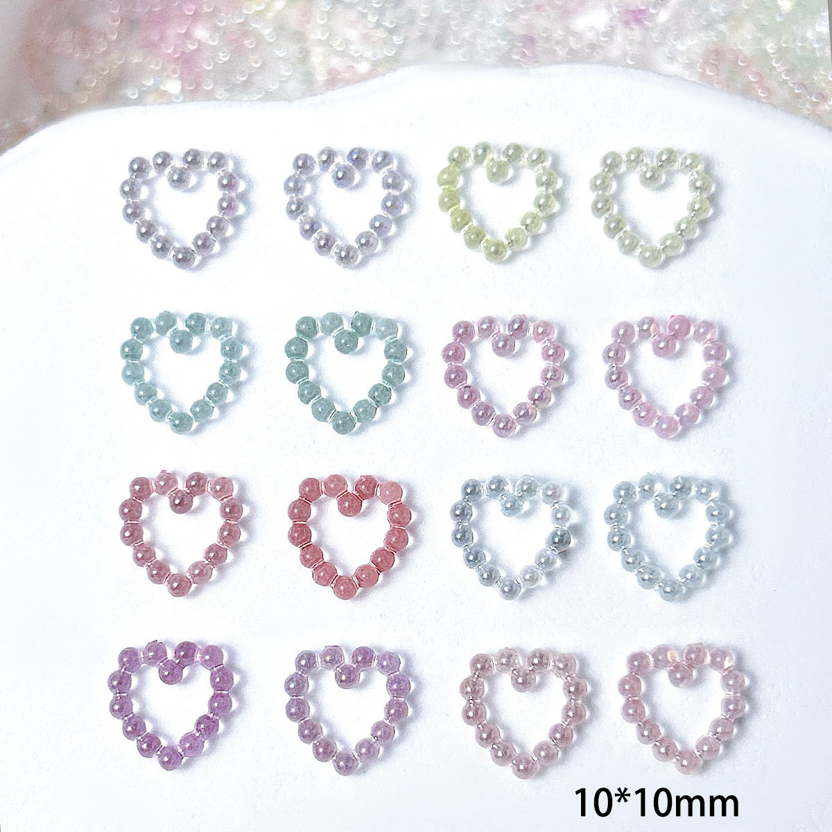 100pc Mixed Macaron Hollow Hea - Resin Art Ring Design review and price