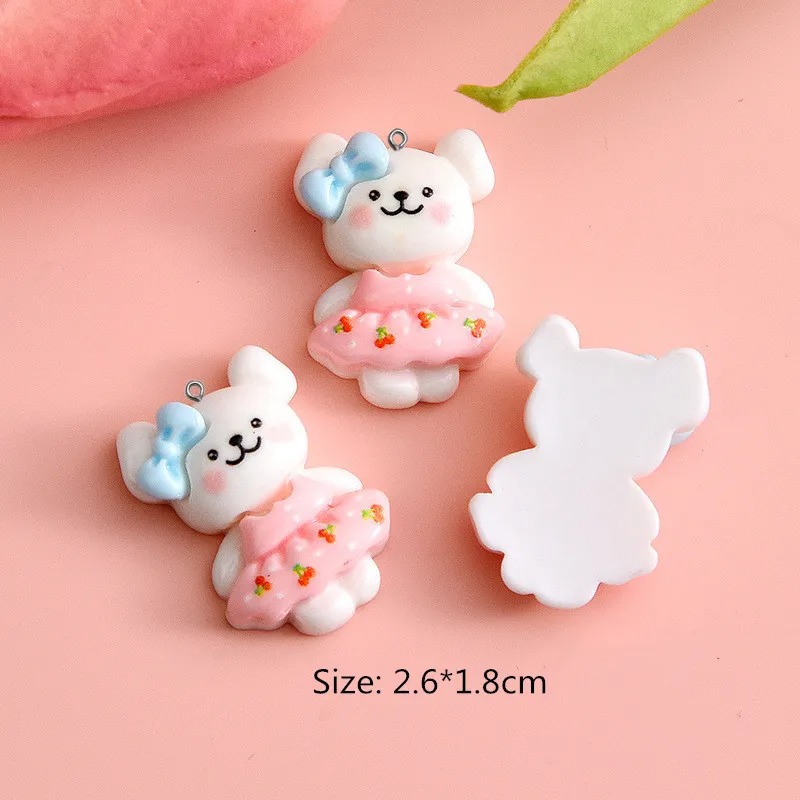 10pcs Cartoon Dog Resin Charms - Resin Art Accessories review and price