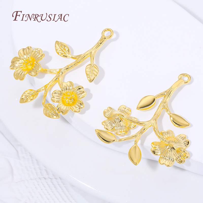 18K Gold Plated Brass Flower & - Gold Leaf Foil review and price