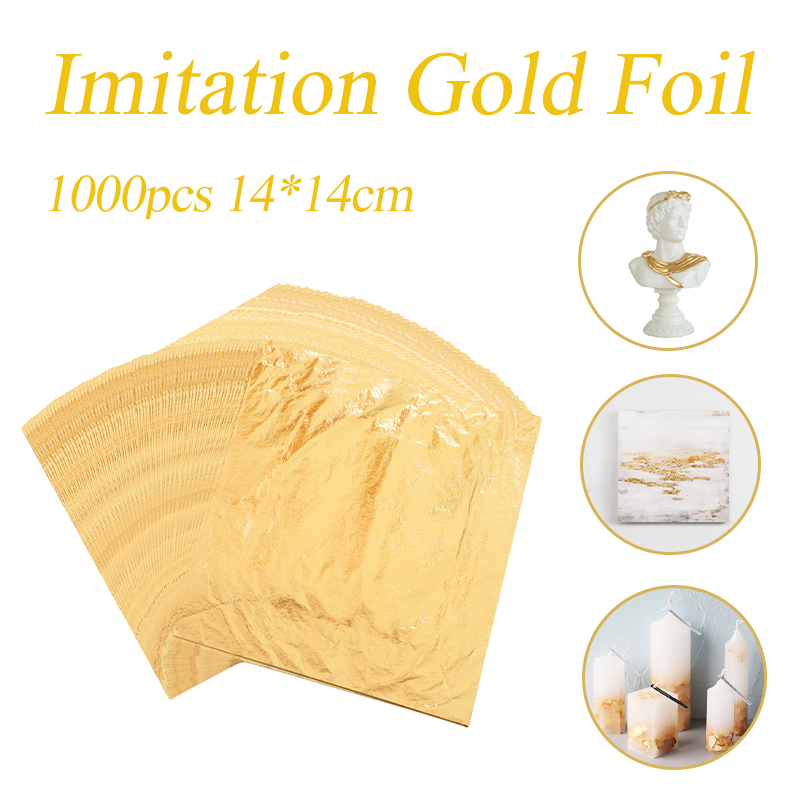 Imitation Gold Leaf Foil Sheet - Gold Leaf Foil review and price