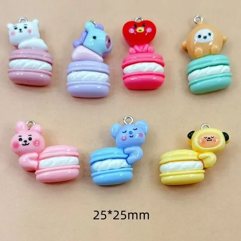 10pcs Mixed Cartoon Resin Char - Resin Art Products review and price
