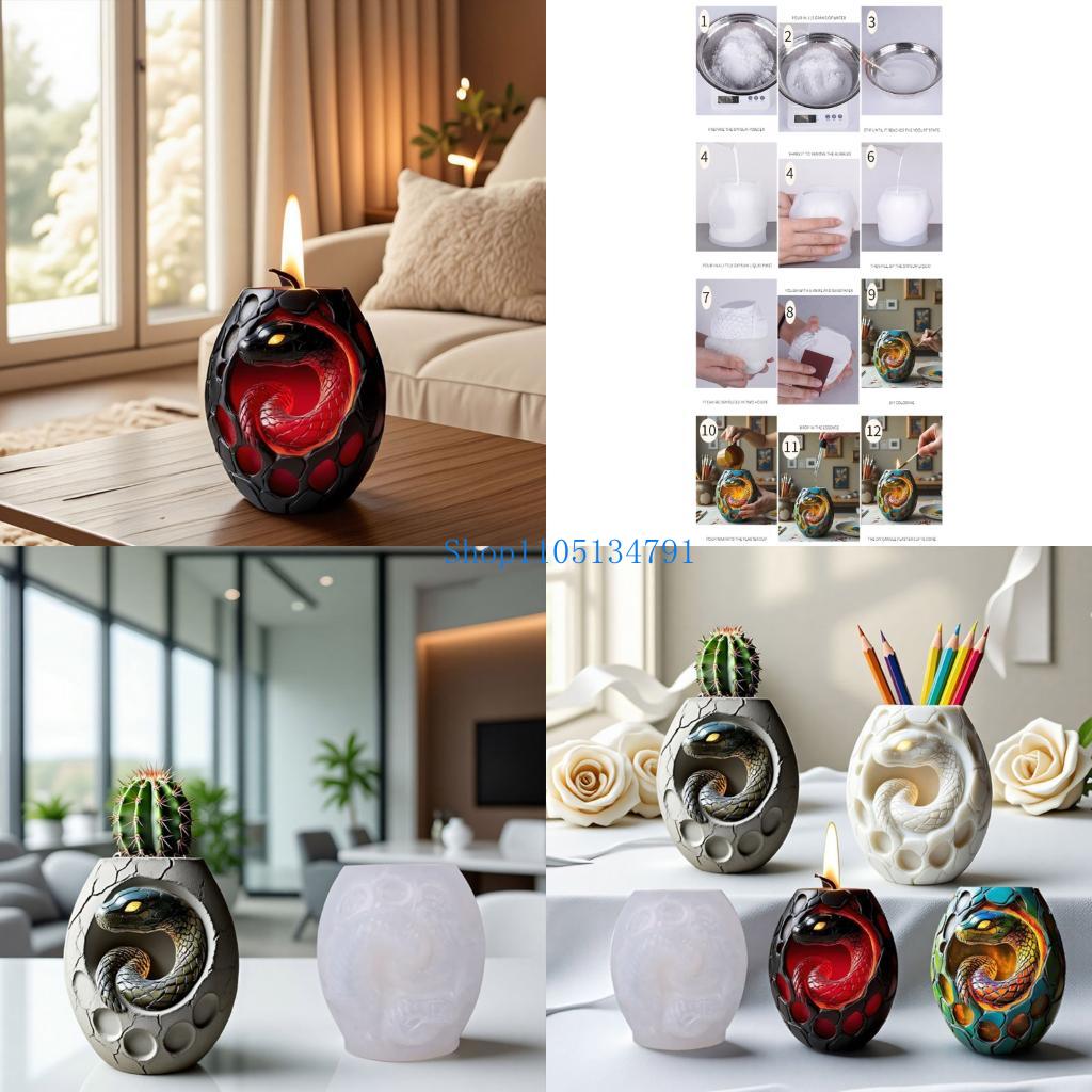 98km Reusable Silicone Snake M - Resin Art Ideas review and price